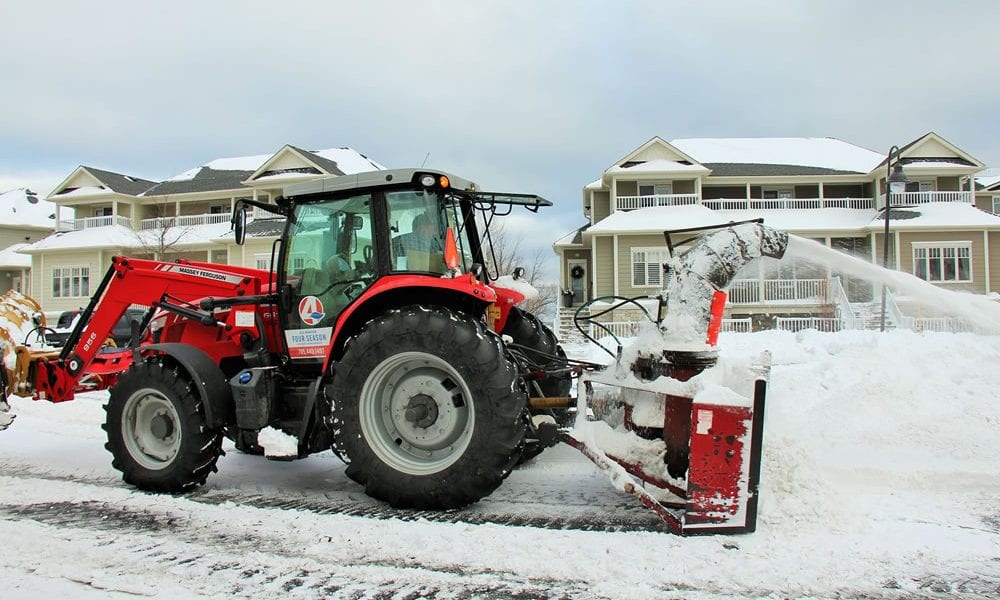 commercial snow removal at Whiteout Group