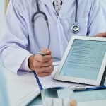 Specialist review of online prescriptions for complex cases