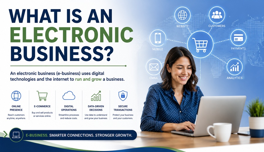 What Is an Electronic Business? A Plain-English Guide